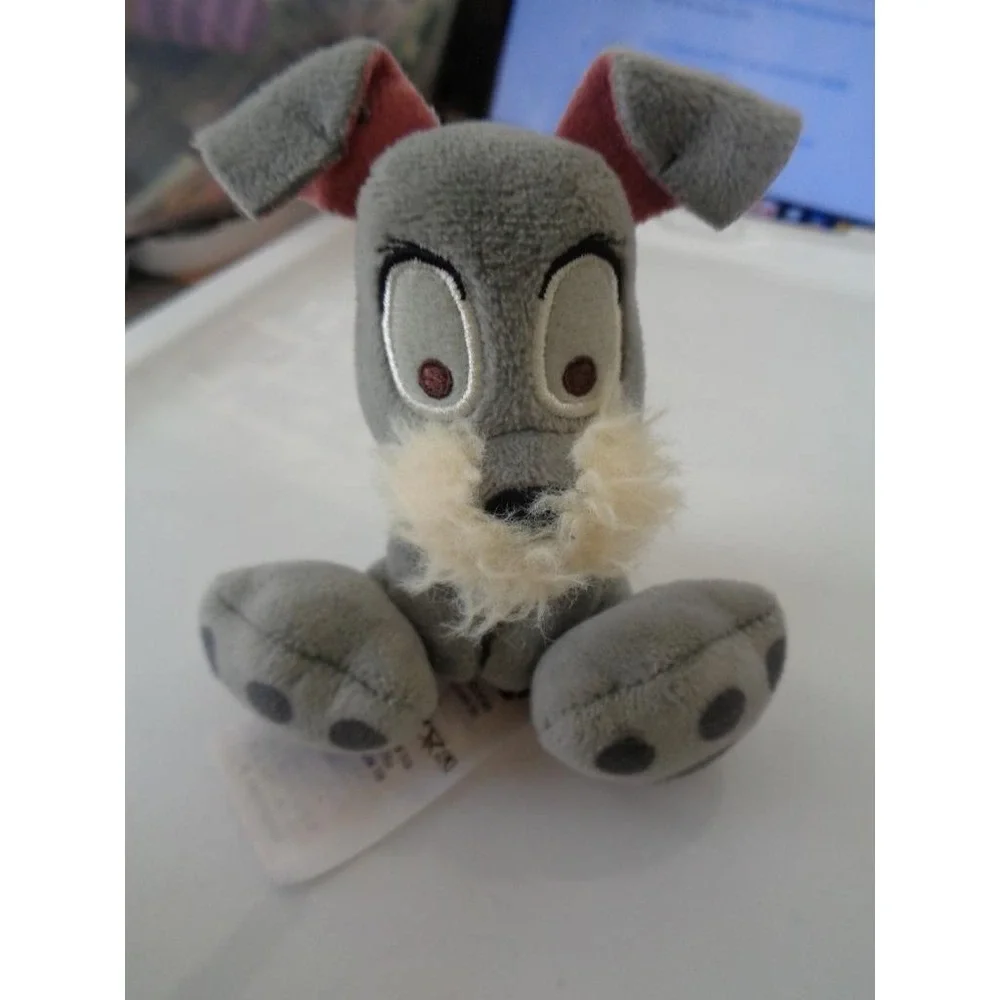 Disney Little Tiny Big Feet Mini Plush Tramp Dog from Lady & The Tramp